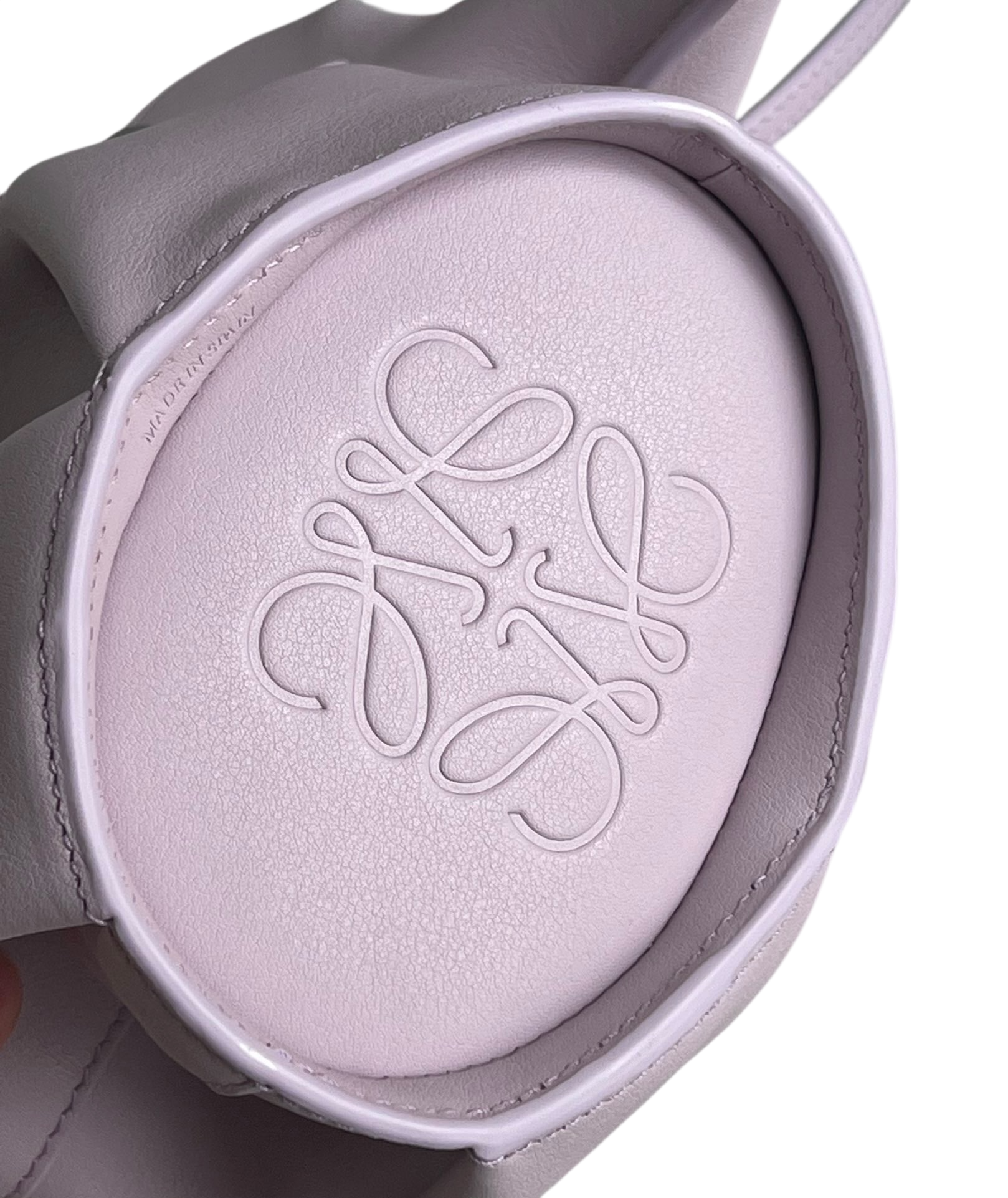 Small Elephant Bag – Light Lavender Calfskin Leather