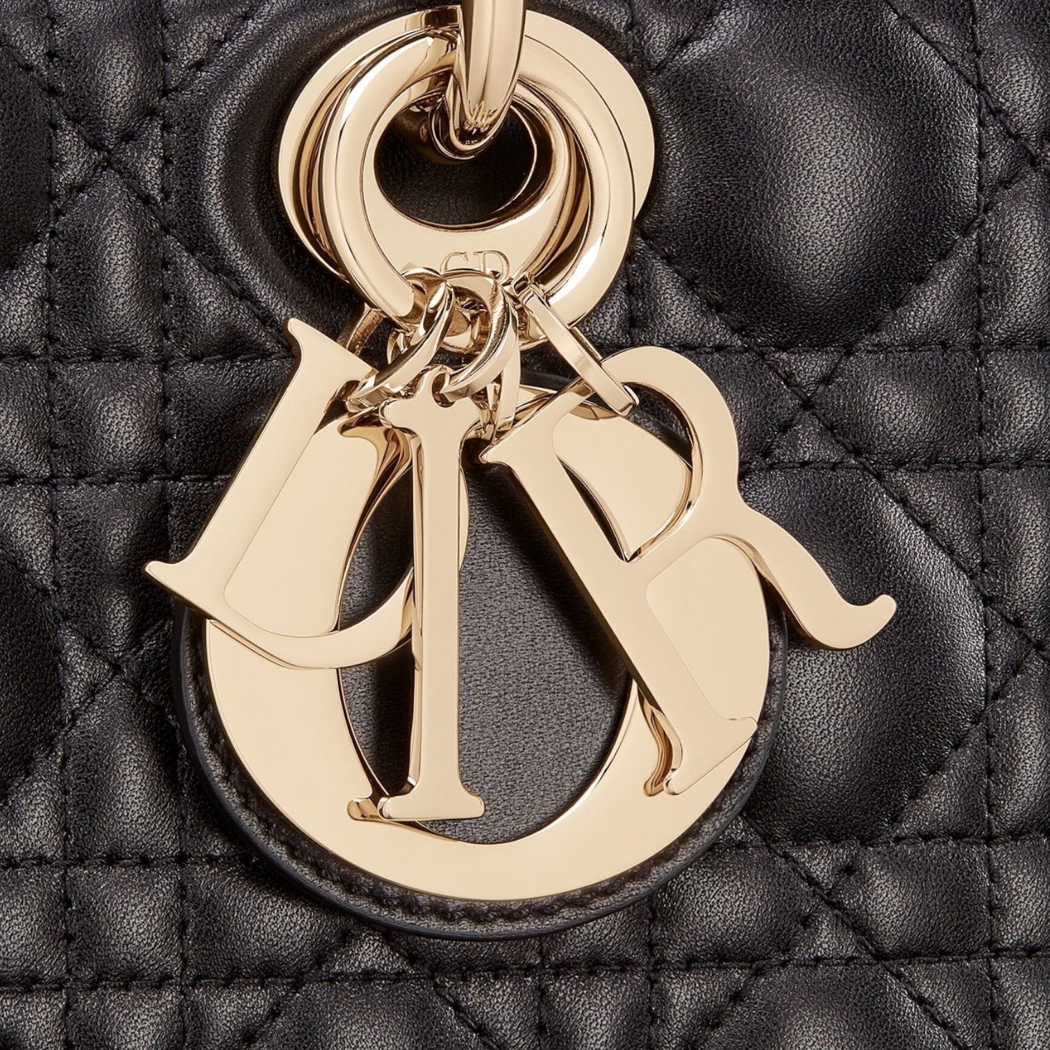 Medium Lady D-Joy Bag – Black Cannage Lambskin