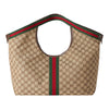 Gucci Giglio Large Tote Bag – Beige & Brown GG Supreme Canvas