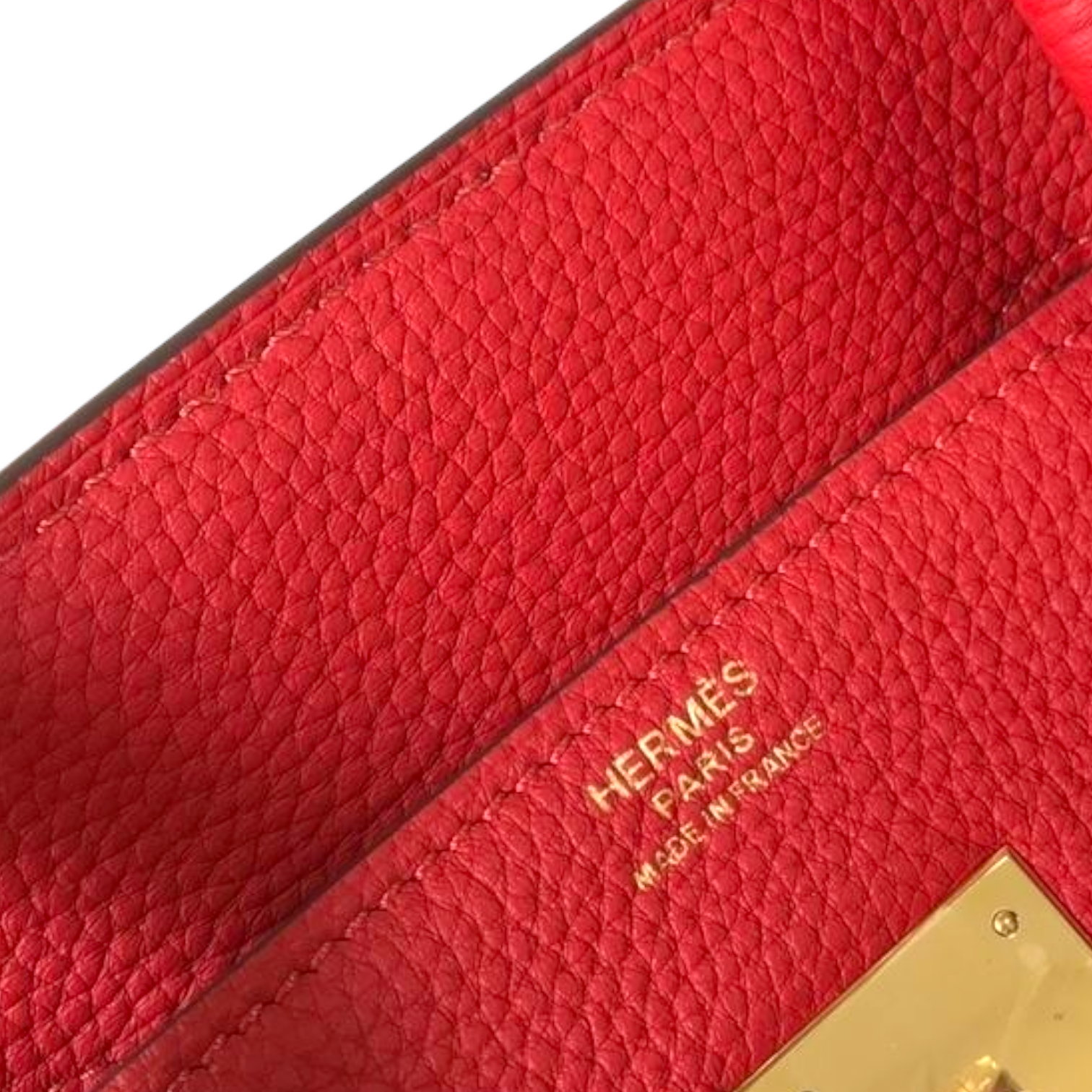 Hermès Birkin 25 – Rouge Togo Leather with Gold Hardware
