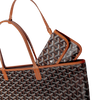 Goyard Saint Louis PM Bag – Black & Tan Goyardine