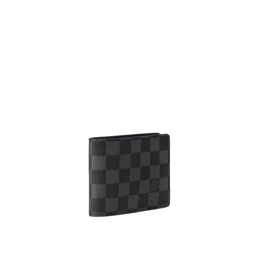 Louis Vuitton N62663 Multiple Wallet – Men's – Damier Graphite Canvas