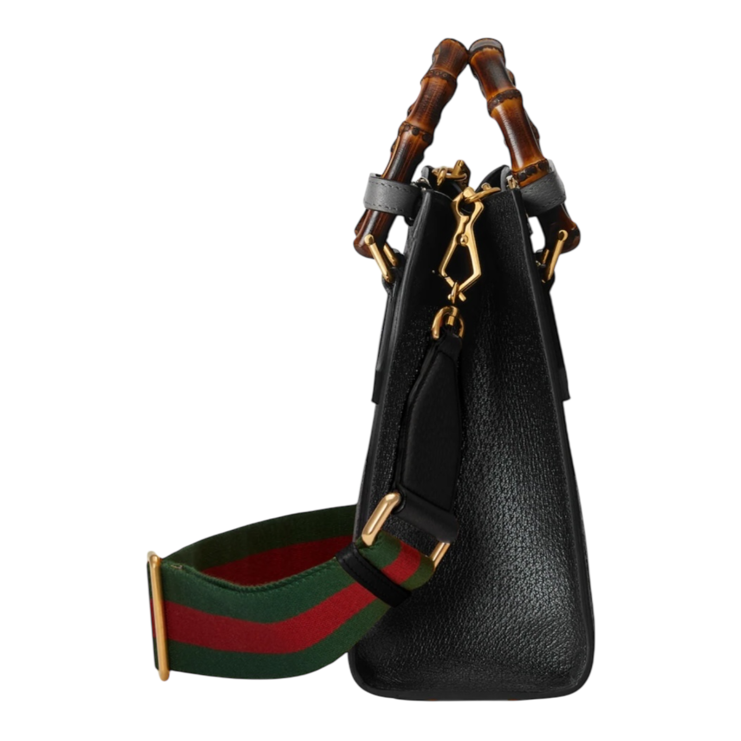Gucci Diana Medium Tote Bag – Black Leather