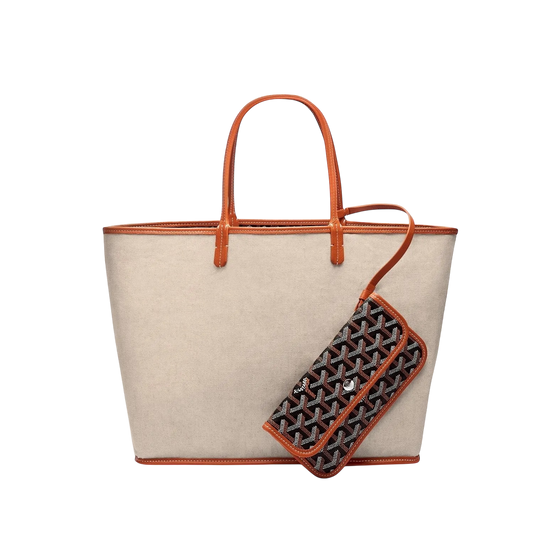 Goyard Saint Louis PM Bag – Black & Tan Goyardine