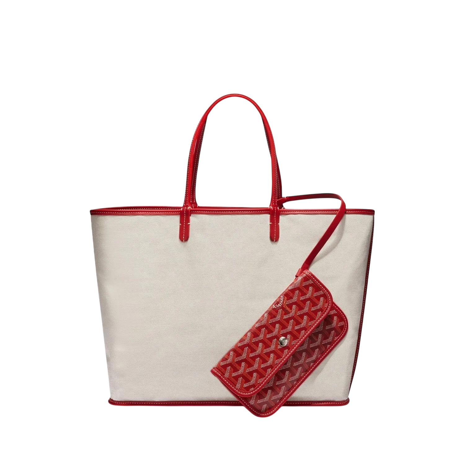 Goyard Saint Louis PM Bag – Red Goyardine