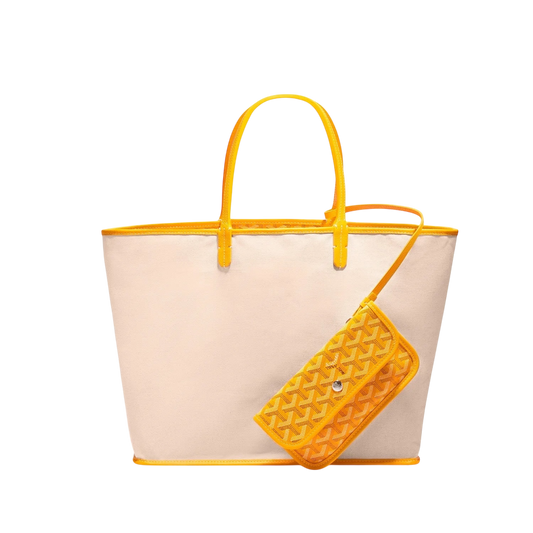 Goyard Saint Louis PM Bag – Yellow Goyardine