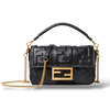 Fendi Baguette Mini – Black Embossed FF Calfskin