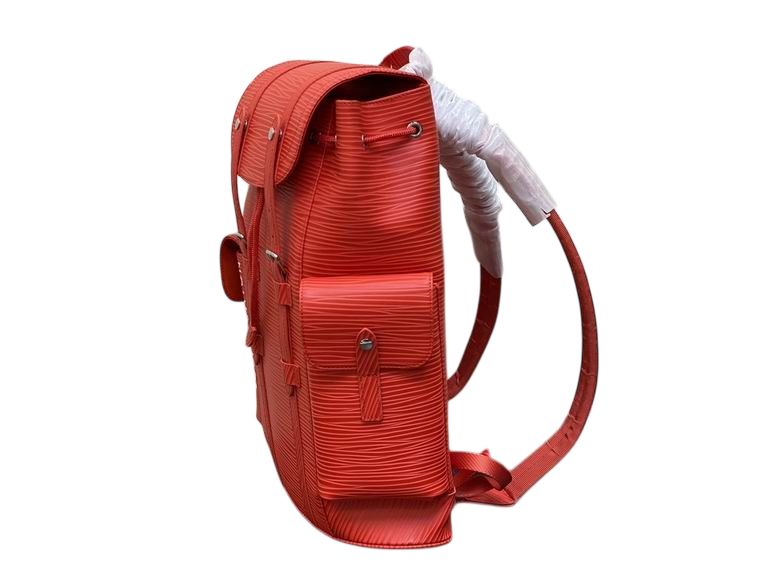 Louis Vuitton x Supreme Christopher PM Backpack - Red Epi Leather