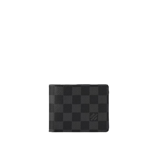 Louis Vuitton N62663 Multiple Wallet – Men's – Damier Graphite Canvas