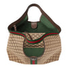 Gucci Giglio Large Tote Bag – Beige & Brown GG Supreme Canvas