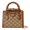 Gucci Diana Crystals Small Tote Bag – GG Canvas