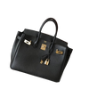 Hermès Birkin 25 – Black Togo Leather with Gold Hardware (Brand New)