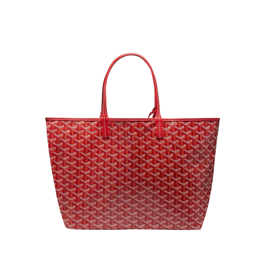 Goyard Saint Louis PM Bag – Red Goyardine