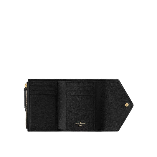 Louis Vuitton M64060 Victorine Wallet – Women's – Monogram Empreinte Black