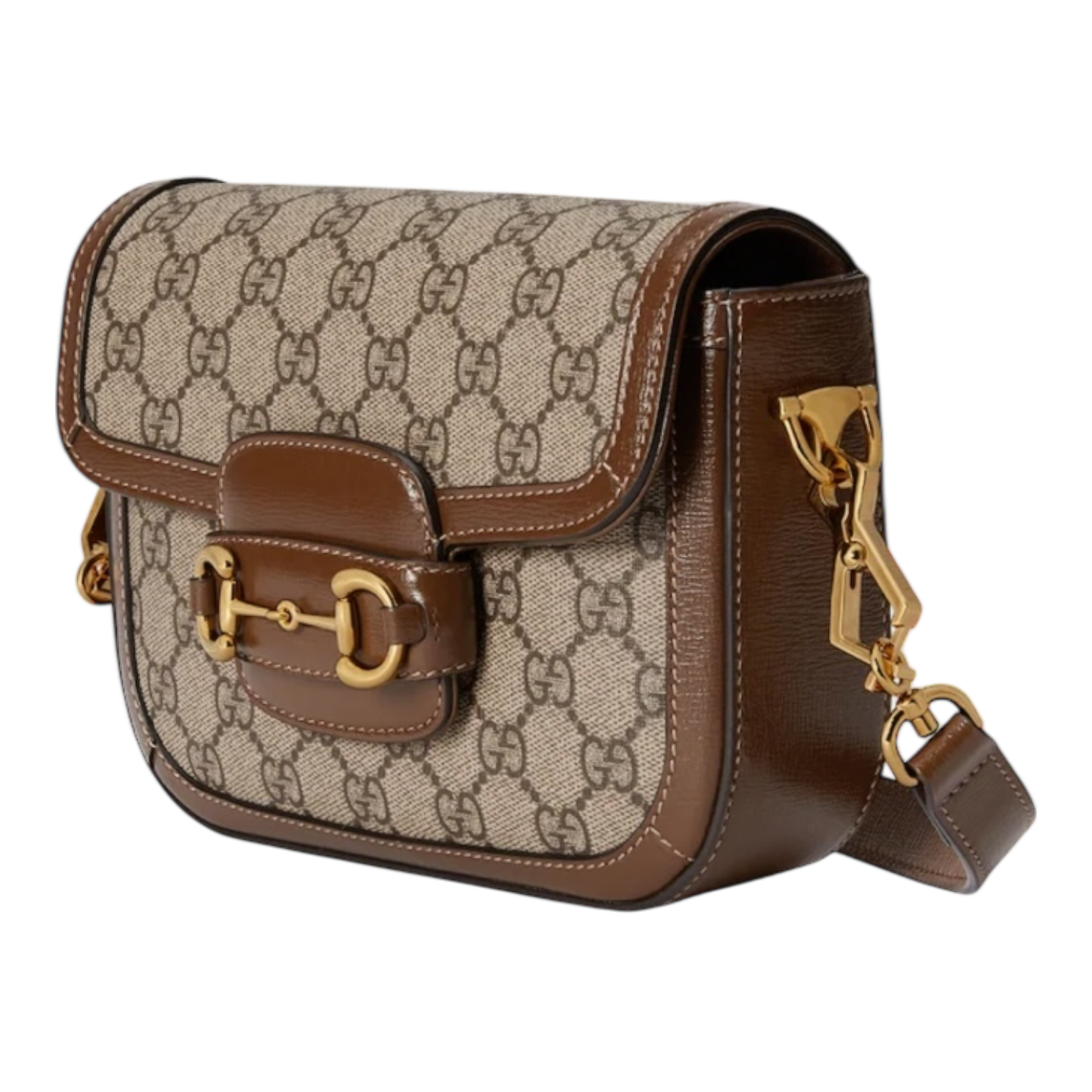 Gucci Horsebit 1955 Small Shoulder Bag – GG Supreme Canvas