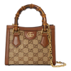 Gucci Diana Crystals Small Tote Bag – GG Canvas