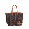 Goyard Saint Louis PM Bag – Black & Tan Goyardine