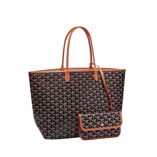 Goyard Saint Louis PM Bag – Black & Tan Goyardine
