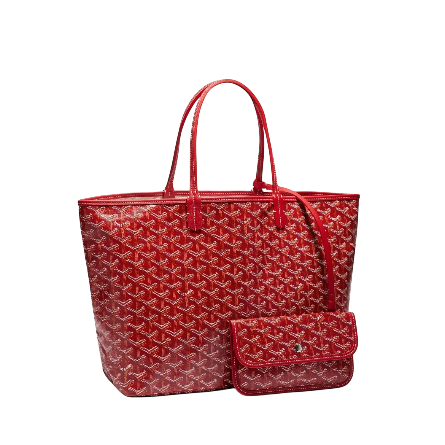 Goyard Saint Louis PM Bag – Red Goyardine