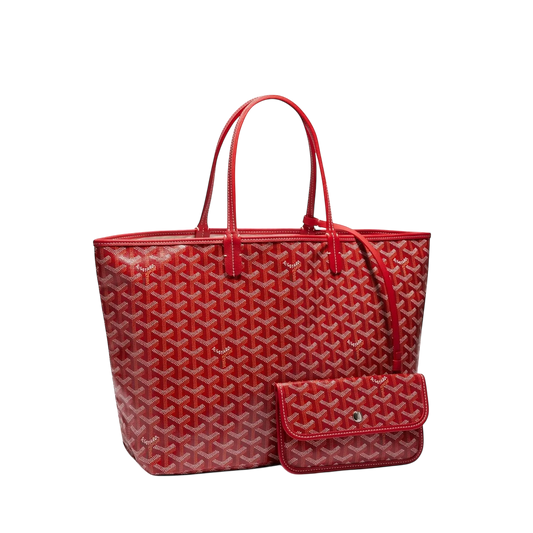 Goyard Saint Louis PM Bag – Red Goyardine