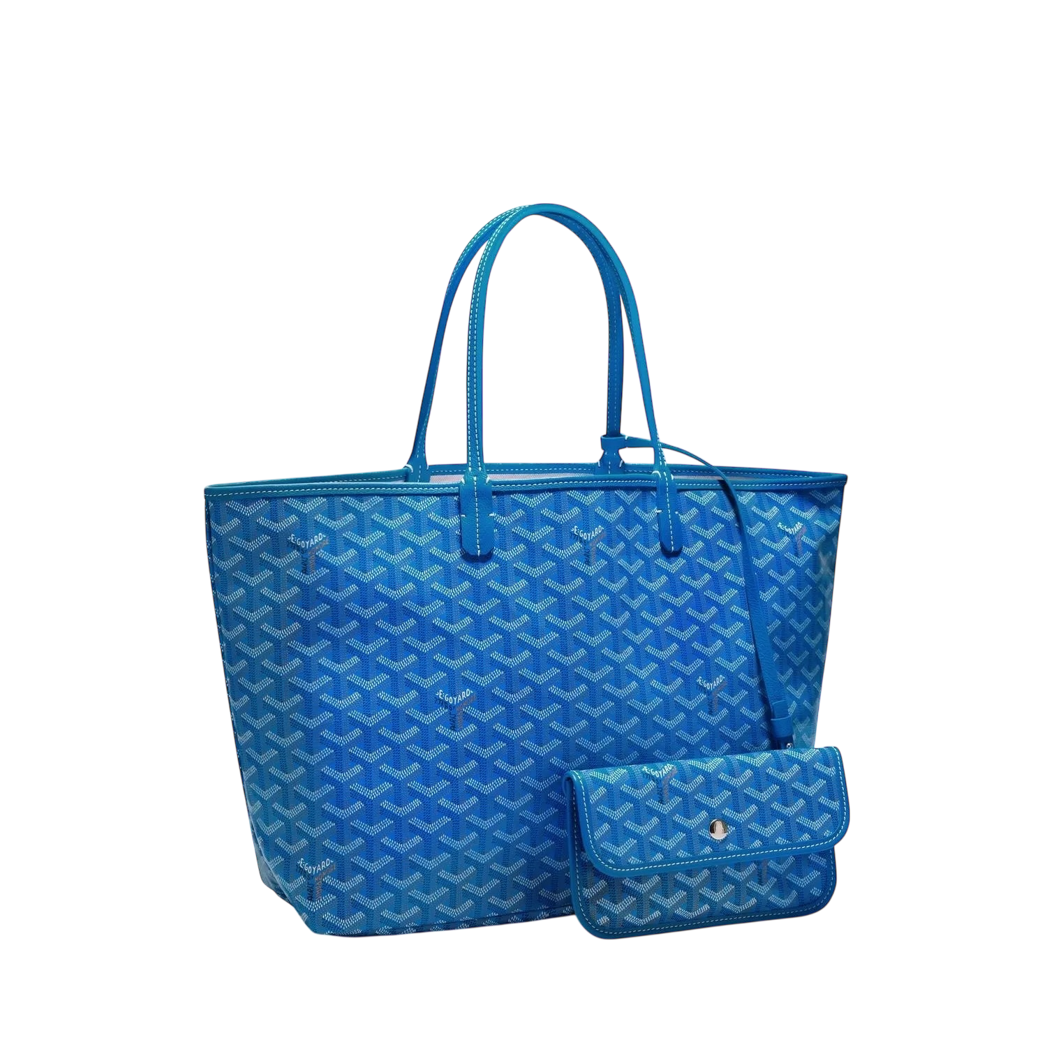 Goyard Saint Louis PM Bag – Sky Blue Goyardine Canvas