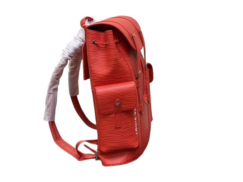 Louis Vuitton x Supreme Christopher PM Backpack - Red Epi Leather