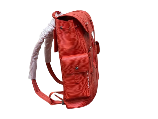 Louis Vuitton x Supreme Christopher PM Backpack - Red Epi Leather