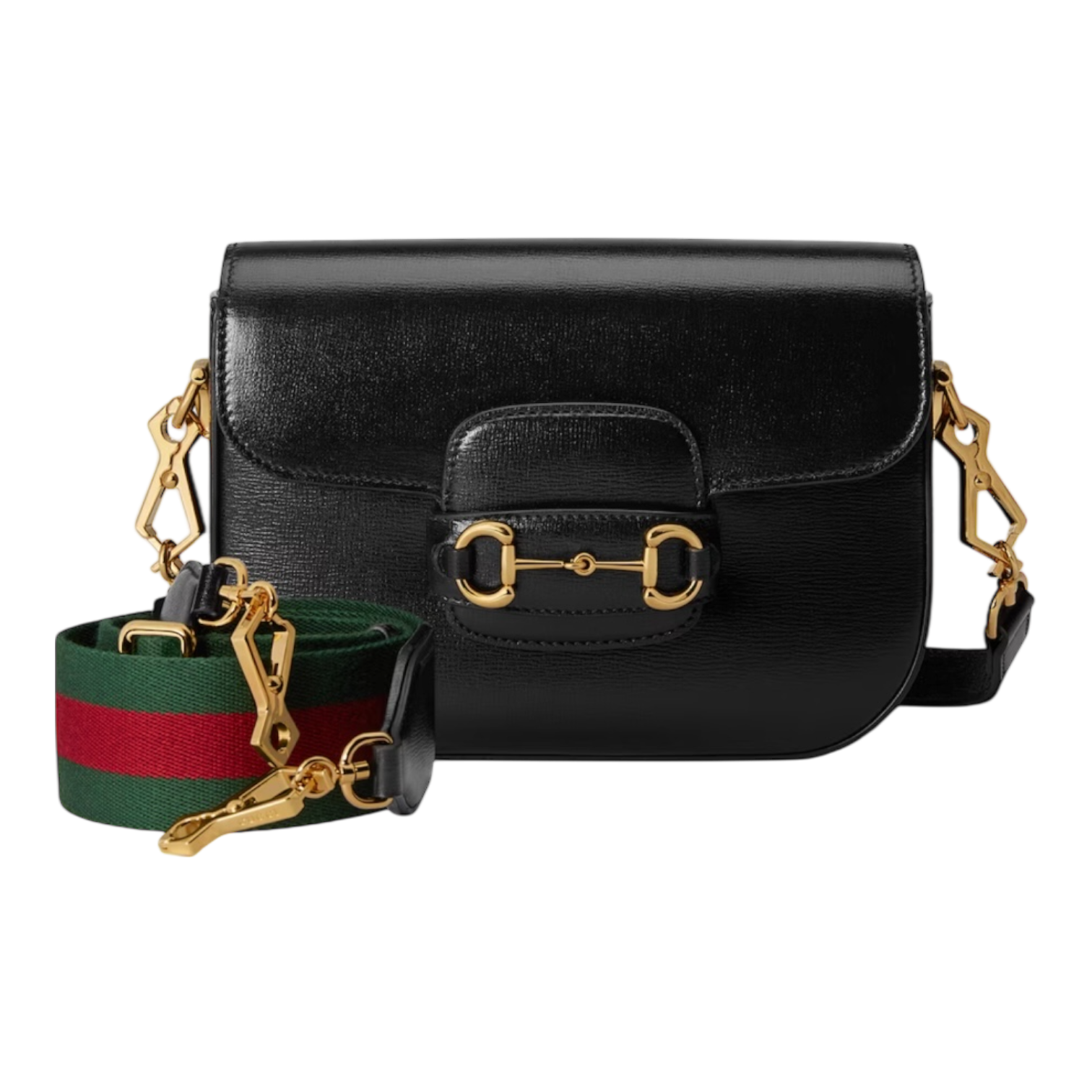 Gucci Horsebit 1955 Small Shoulder Bag – Black Leather