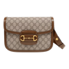 Gucci Horsebit 1955 Medium Shoulder Bag – GG Supreme Brown