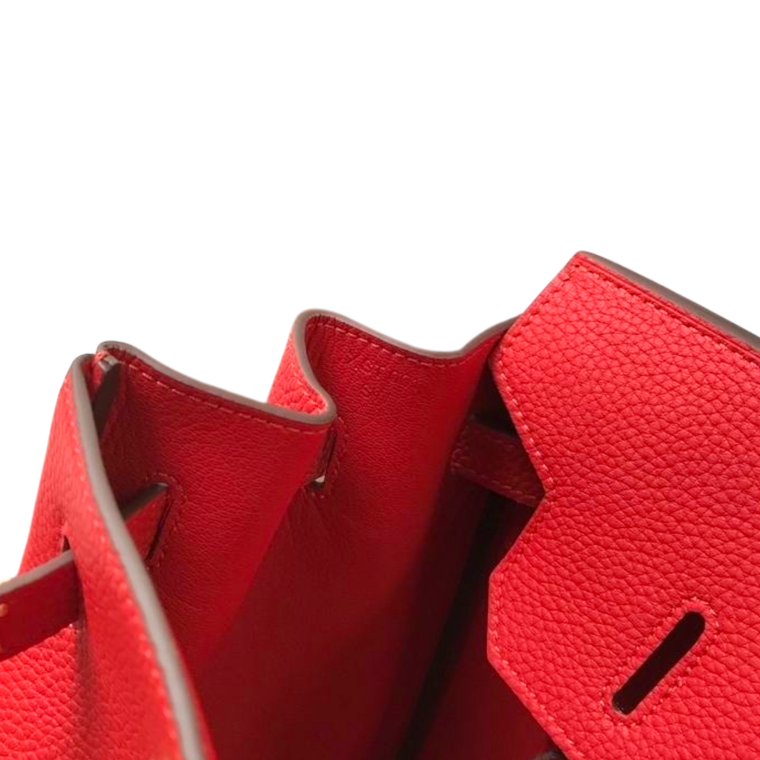 Hermès Birkin 25 – Rouge Togo Leather with Gold Hardware