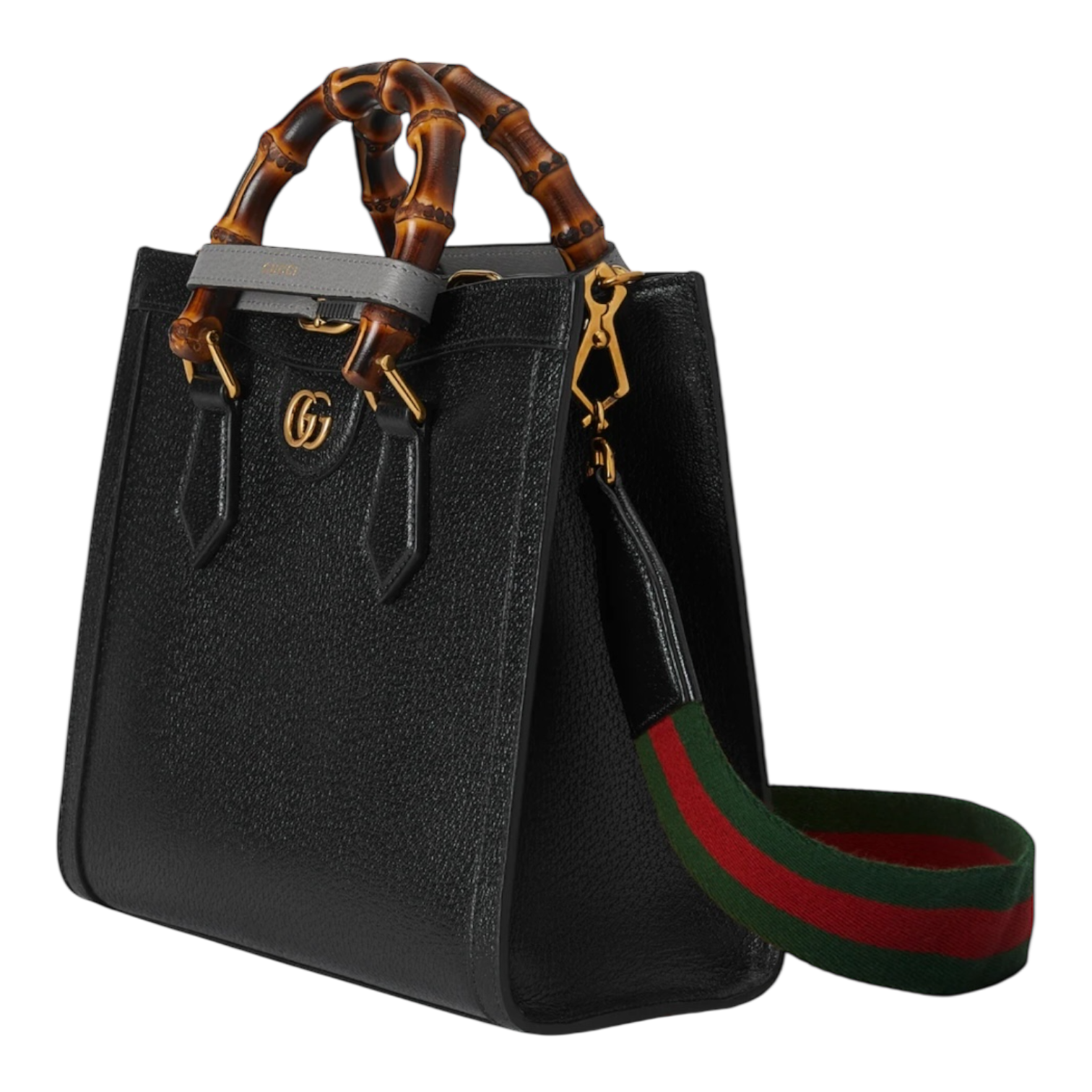 Gucci Diana Medium Tote Bag – Black Leather