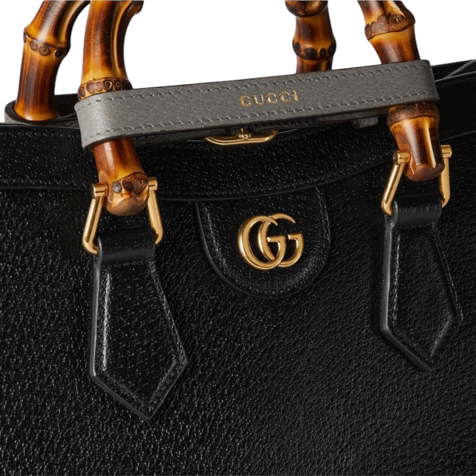 Gucci Diana Medium Tote Bag – Black Leather