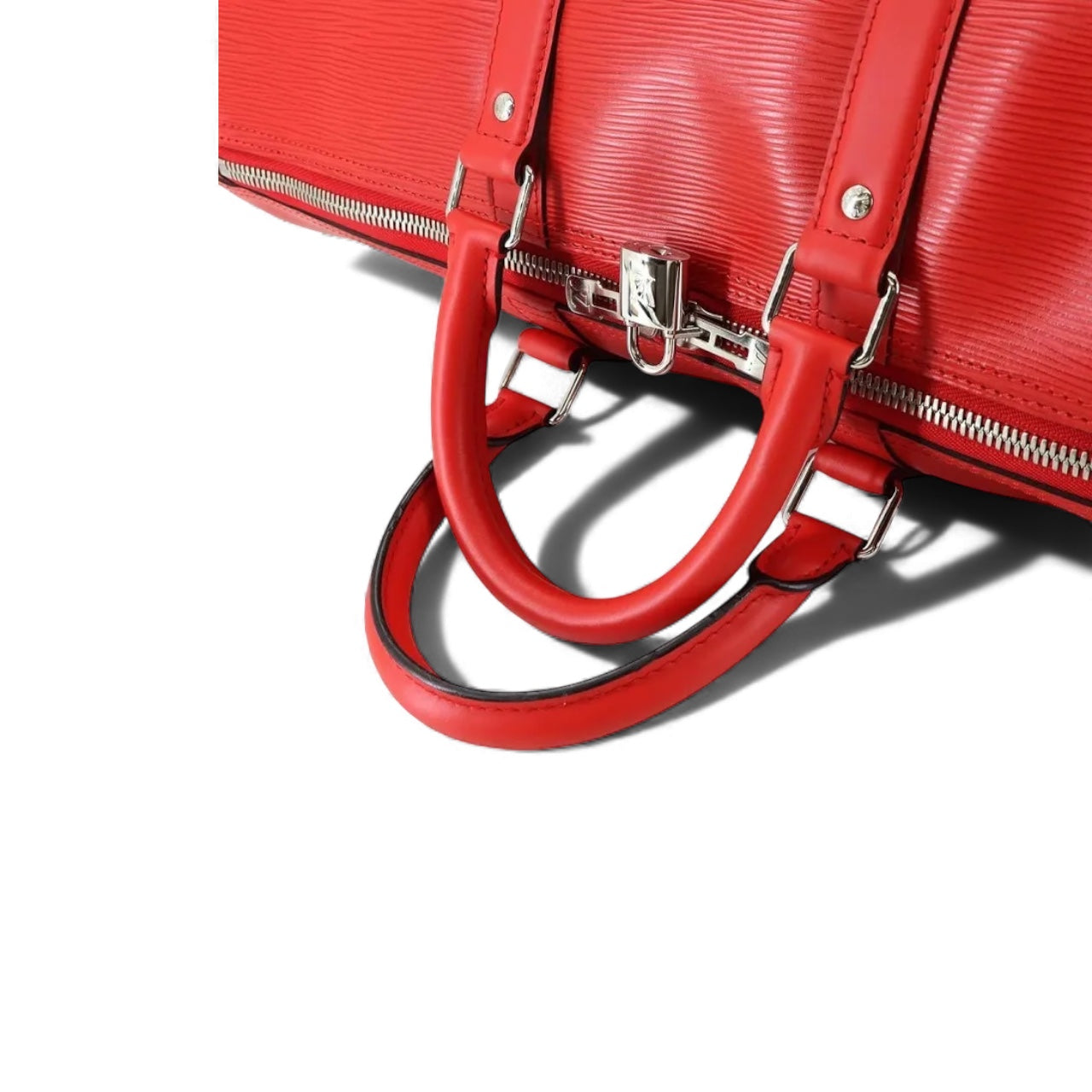Louis Vuitton x Supreme Keepall Bandoulière 45 – Red Epi Leather