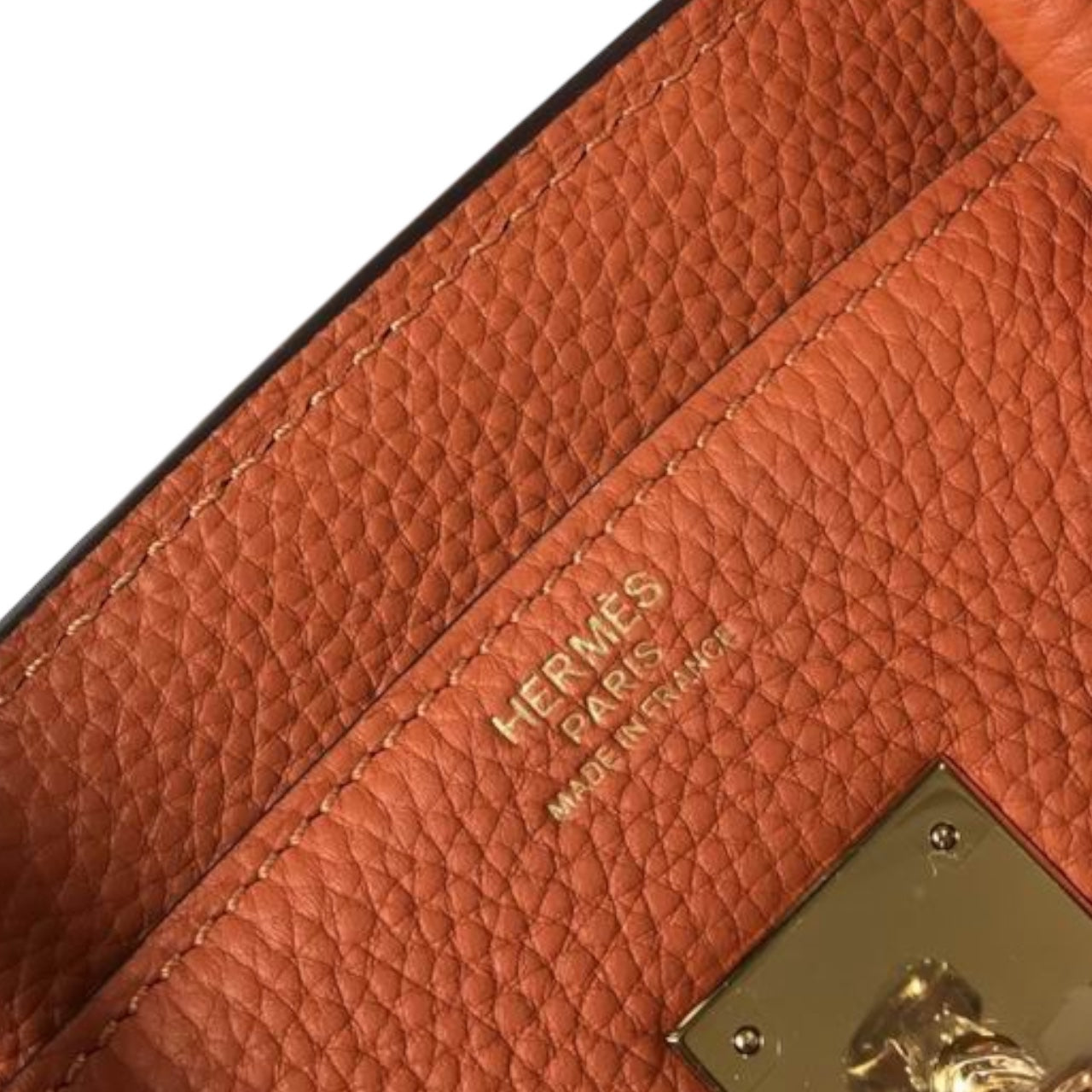 Hermès Birkin 25 – Orange Togo Leather with Gold Hardware