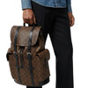 Christopher MM Backpack - Monogram Macassar Canvas